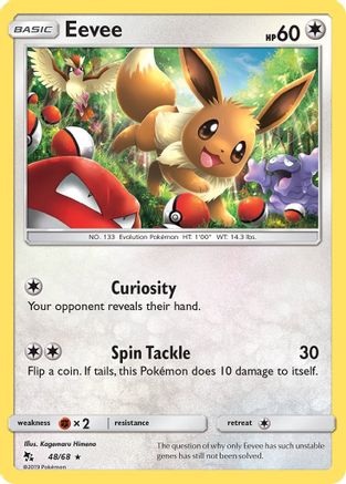 Eevee (48) 048/68/68 - Holo Rare - Holofoil