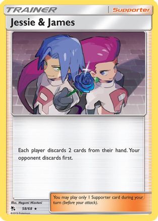 Jessie & James 058/68/68 - Holo Rare - Holofoil