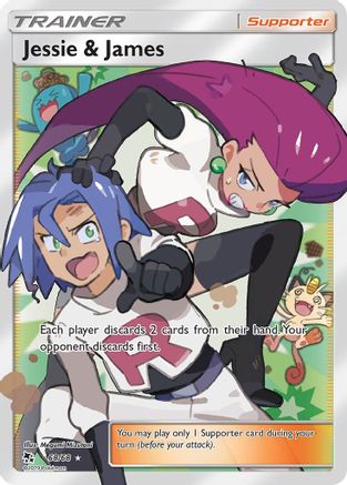 Jessie & James (Full Art) 068/68/68 - Ultra Rare - Holofoil