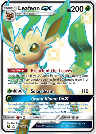 Leafeon GX SV46/SV94/94 - Shiny Holo Rare - Holofoil