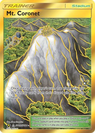 Mt. Coronet SV89/94 - Shiny Holo Rare - Holofoil