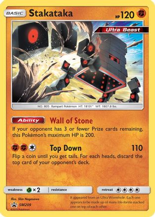 Stakataka SM209/248 - Promo - Holofoil