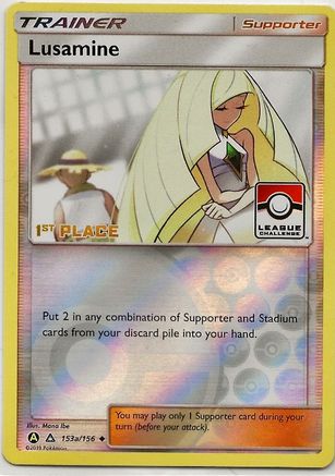 Lusamine 153a/156 - Promo - Reverse Holofoil