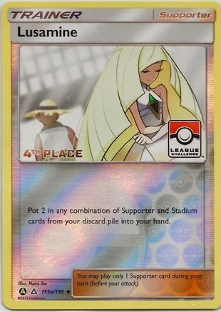 Lusamine 153a/156 - Promo - Reverse Holofoil