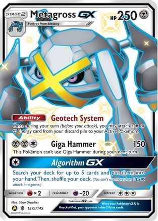 Metagross GX 157a/145/145 - Promo - Holofoil