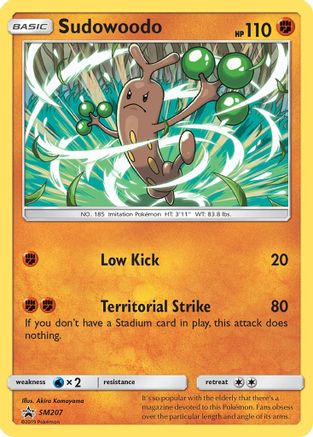 Sudowoodo SM207/248 - Promo - Holofoil