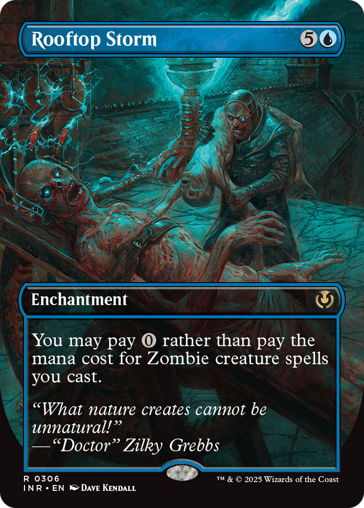 Rooftop Storm (Borderless) (-306) - Innistrad Remastered