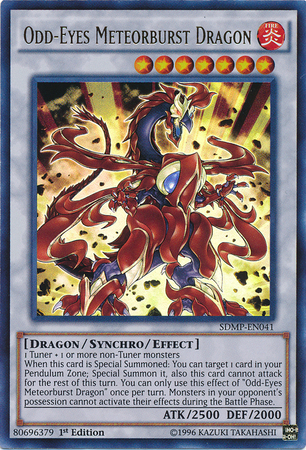 Odd-Eyes Meteorburst Dragon [SDMP-EN041] Ultra Rare