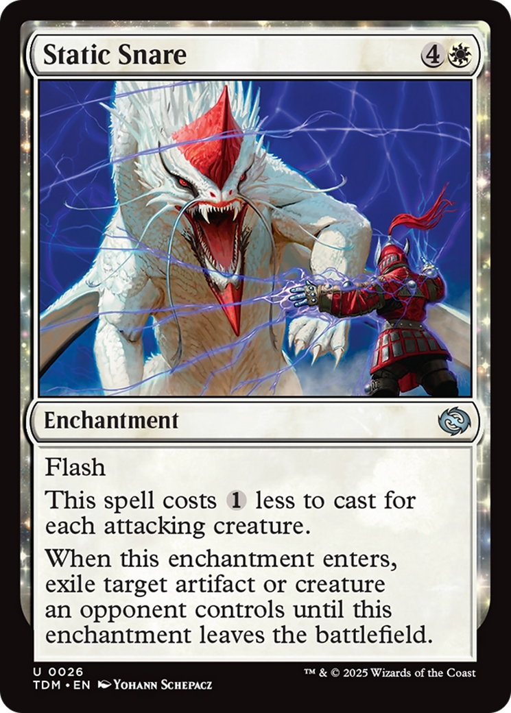 Static Snare (TDM-026) - Tarkir: Dragonstorm Foil
