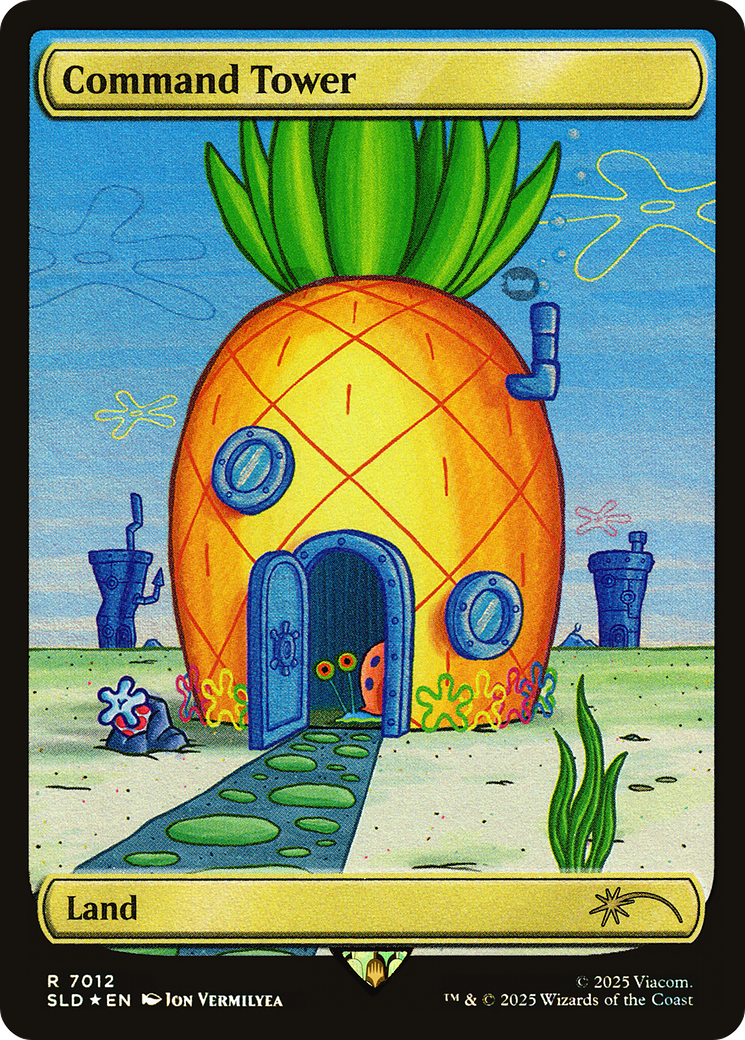 Command Tower (7012) (Rainbow Foil) (SLD-7012) - Secret Lair Drop Series Foil
