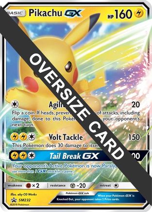 Pikachu GX SM232 - Promo - Holofoil