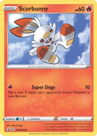 Scorbunny SWSH002/307 - Promo - Holofoil