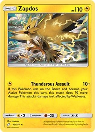 Zapdos 040/181 - Rare