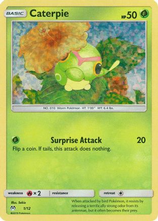 Caterpie 001/12/12 - Promo - Holofoil