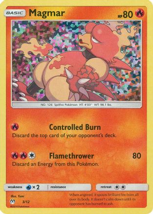 Magmar 003/12/12 - Promo - Holofoil