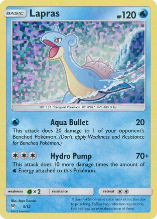 Lapras 005/12/12 - Promo - Holofoil