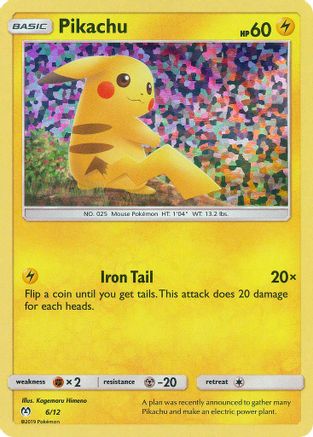 Pikachu 006/12/12 - Promo - Holofoil