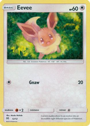 Eevee 012/12/12 - Promo - Holofoil