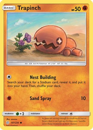 Trapinch 107/236/236 - Common