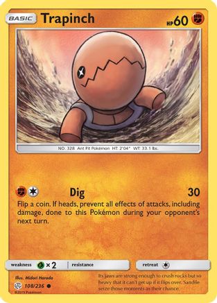 Trapinch 108/236/236 - Common