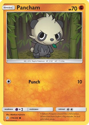 Pancham 119/236 - Common