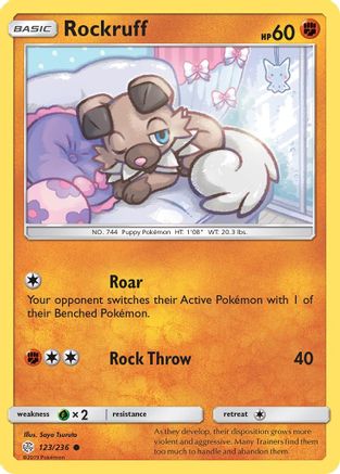 Rockruff 123/236/236 - Common