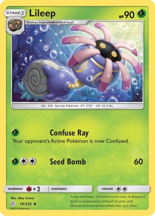 Lileep 010/236/236 - Uncommon