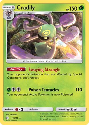 Cradily 011/236/236 - Rare