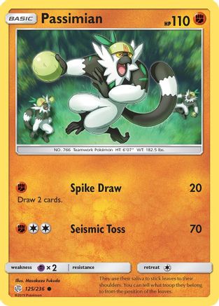 Passimian 125/236/236 - Common