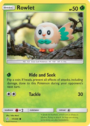Rowlet 017/236/236 - Common