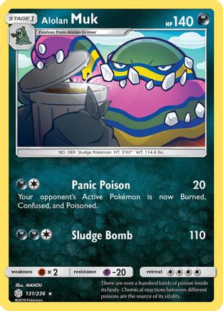 Alolan Muk 131/236/236 - Rare