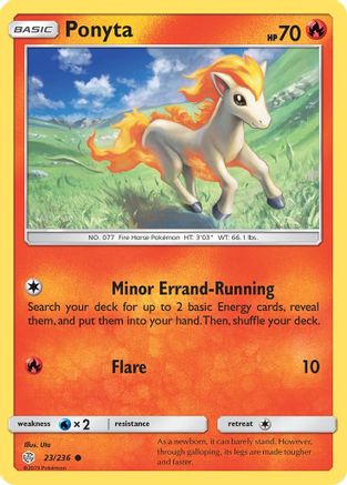 Ponyta 023/236/236 - Common