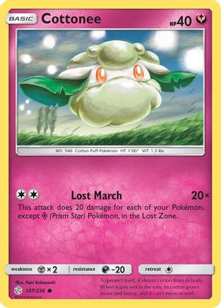 Cottonee 147/236/236 - Common