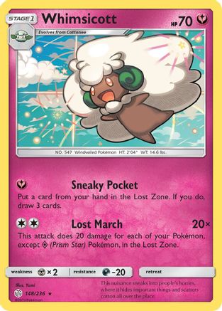 Whimsicott 148/236/236 - Rare