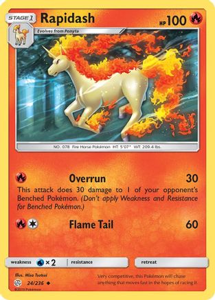 Rapidash 024/236/236 - Uncommon