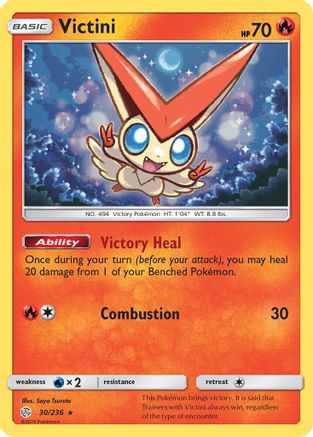 Victini 030/236/236 - Holo Rare - Holofoil