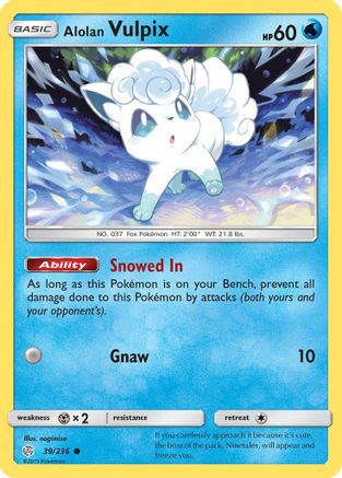 Alolan Vulpix 039/236/236 - Common