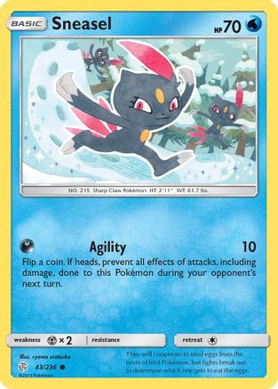 Sneasel 043/236/236 - Common