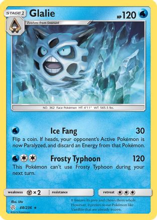 Glalie 048/236 - Rare