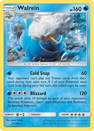 Walrein 052/236/236 - Rare