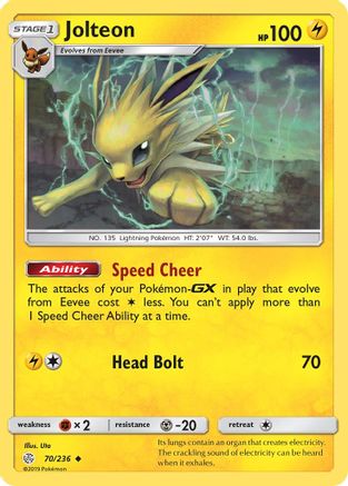 Jolteon 070/236/236 - Uncommon