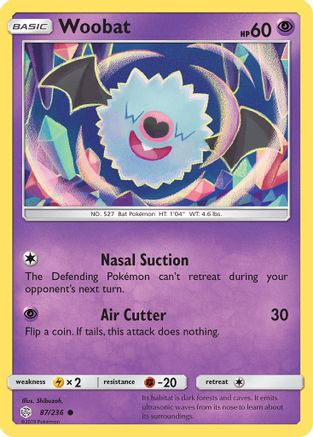 Woobat 087/236/236 - Common
