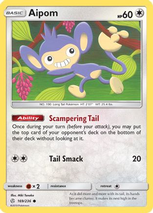 Aipom 169/236 - Common