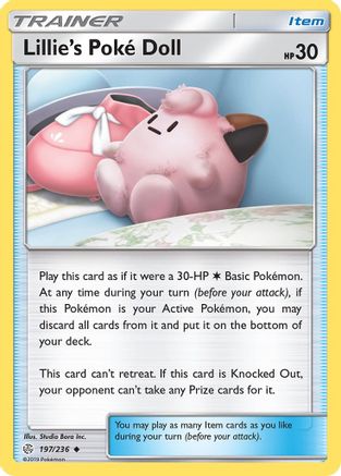 Lillie's Poke Doll 197/236/236 - Uncommon