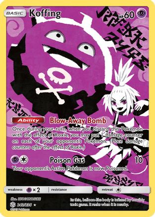 Koffing (Secret) 243/236/236 - Secret Rare - Holofoil