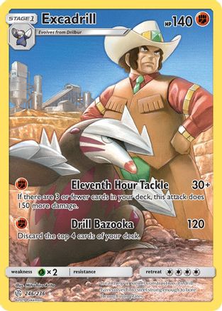 Excadrill (Secret) 246/236/236 - Secret Rare - Holofoil