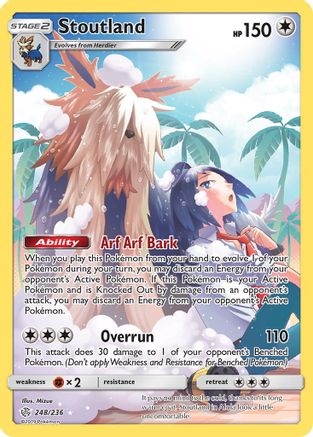 Stoutland (Secret) 248/236/236 - Secret Rare - Holofoil