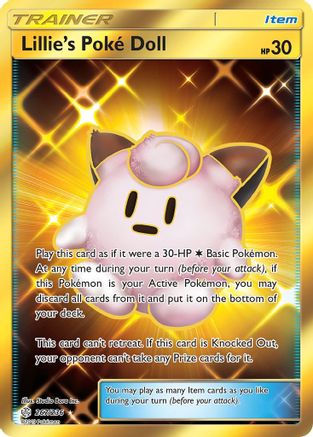 Lillie's Poke Doll (Secret) 267/236 - Secret Rare - Holofoil
