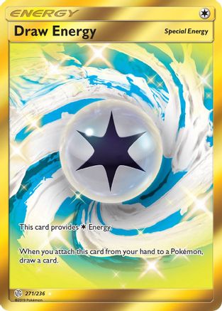 Draw Energy (Secret) 271/236 - Secret Rare - Holofoil