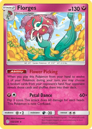 Florges 152/236/236 - Holo Rare - Holofoil
